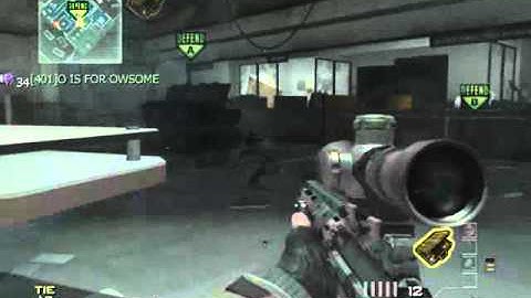 KNOY24 - MW3 Game Clip MSR Rampage