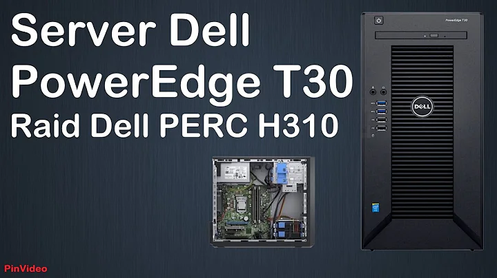 Server Dell PowerEdge T30 + Raid Dell PERC H310