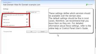 Adding Domain Aliases