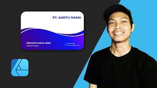 desain kartu nama di Affinity Designer | zaydanus screenshot 1