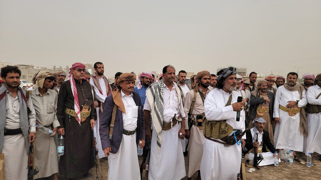 مدينة مارب اليمن | تحكيم الشيخ امين العكيمي لقبائل المناطق الوسطى