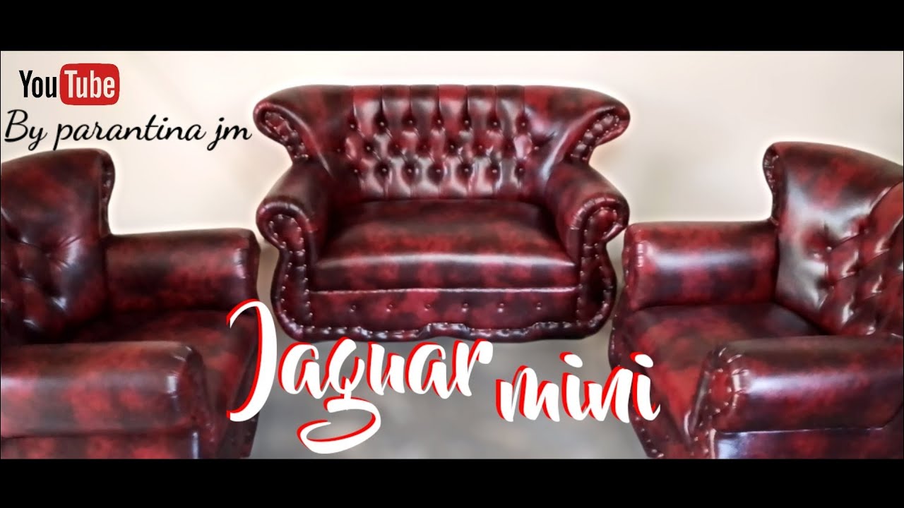 tutorial pemasangan kain sofa jaguar|| jaguar mini, sofa tren masa kini