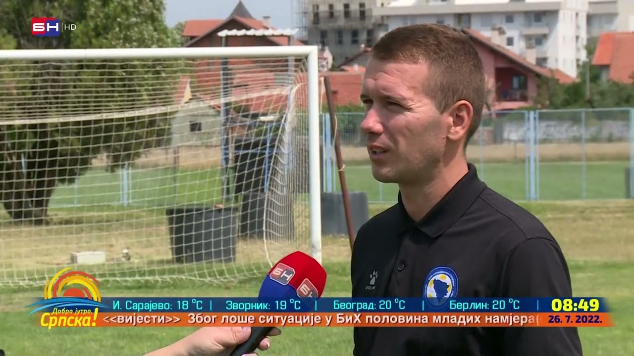 Bojan Makarić, fudbalski sudija iz sela Brodac kod Bijeljine