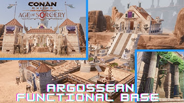 Argossean Functional Base Conan Exiles