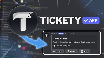How to Setup Tickety For Your Discord Server! ( 2024 )