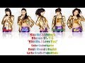 &deg;C-ute - Kiss Me Aishiteru [Kiss me 愛してる] Lyrics (Color Coded JPN/ROM/ENG)