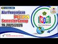 Alur Pengerjaan RDM Semester Genap Tahun Ajaran 2025/2026