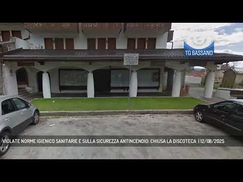 VIOLATE NORME IGIENICO SANITARIE E SULLA SICUREZZA ANTINCENDIO: CHIUSA LA DISCOTECA  | 12/08/2025