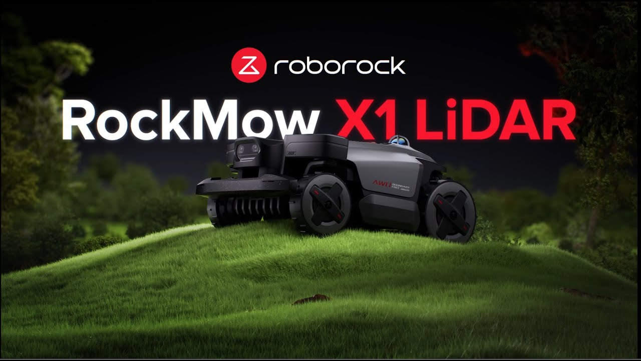 RockMow X1 LiDAR – Любой газон. Любая задача.