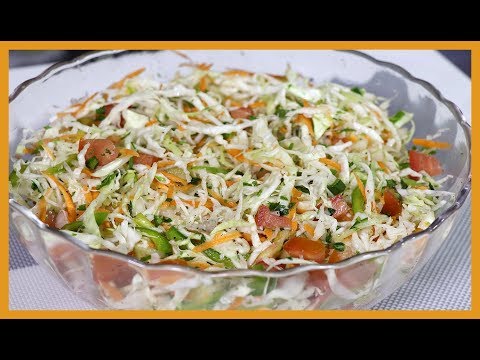 Vídeo: Receita: Salada De Repolho, Pimentão, Cenoura E Cebola Em RussianFood.com