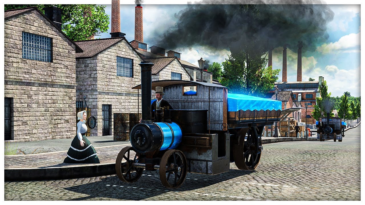 Upgrading to STEAM POWERED TRUCKS — Transport Fever 2 (#10)