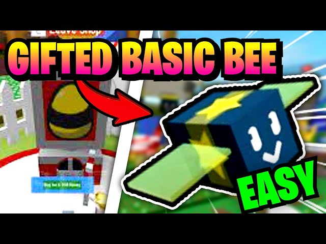 Basic Bee And Basic Gifted Bee from Basic Egg : r/BeeSwarmSimulator