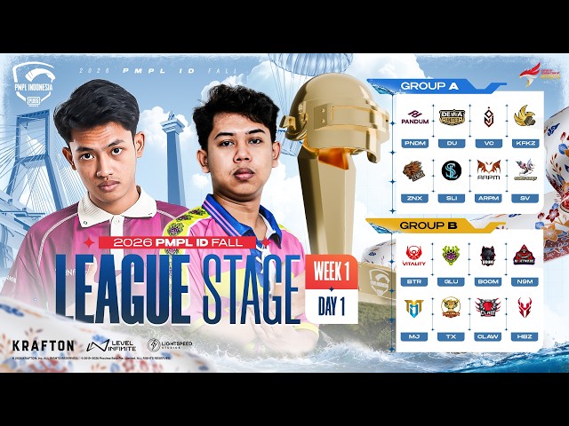 [ID] 2026 PMPL ID Fall League stage | Week 1 Day 1