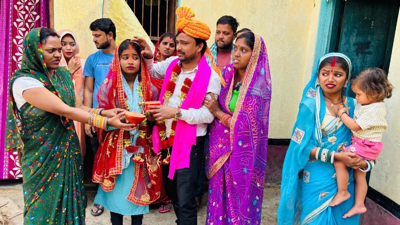 पकडौआ बियाह, देखिये कैसे पत्नी के रहते गर्लफ्रेंड से करना पड़ा शादी।|Gawar Bhauji Priti Singh Comedy