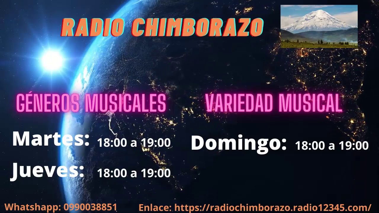 Programación Radio Chimborazo YouTube