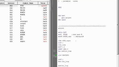 Moving Average FIR Filter Assembly program on Mplab