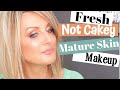 Mature Skin Makeup- Fresh Not Cakey and Game Changing Blush Application