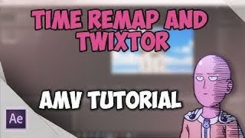 Time Remap & Twixtor Tutorial [Adobe After Effects CC]