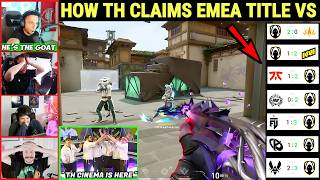 FNS, Sliggy, Shanks & SideShows Reacts to TH vs EMEA INSANE MOMENTS in VCT STAGE 1