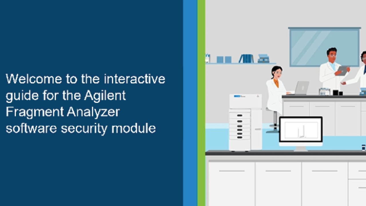 Agilent Fragment Analyzer software security module - YouTube