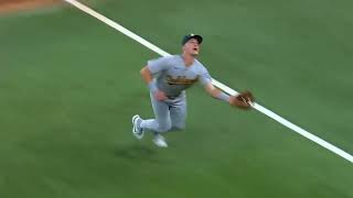 Matt Chapman Makes One Of The Greatest Catches You'll See By A Third Baseman