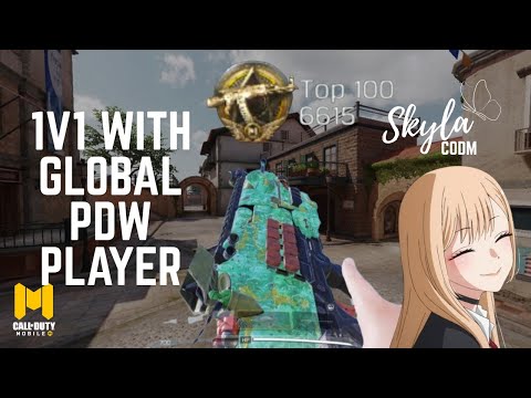 I did 1v1 with PDW-57 GLOBAL LEADERBOARD PLAYER no. 49 using his weapon!✨ #1