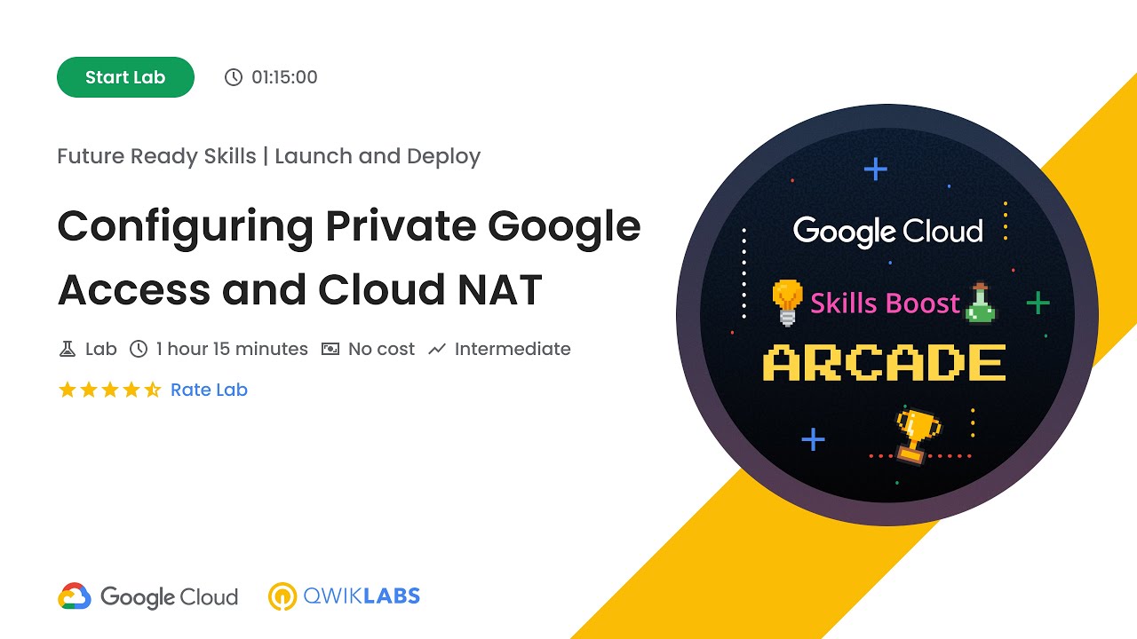 Configuring Private Google Access and Cloud NAT | 