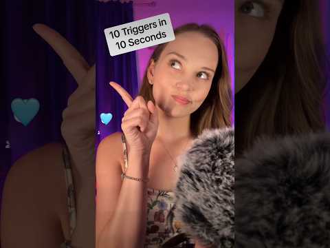 10 ASMR Triggers in 10 Seconds #asmr #asmrtapping #asmrdarling #asmrshorts