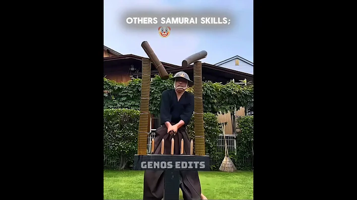 Others Samurai Skills Vs This One ☠️ #shorts #trollface #edit