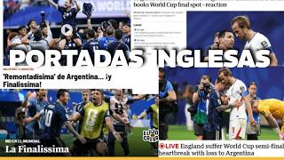 PRENSA INGLESA estalla por el festejo de Argentina y las Malvinas