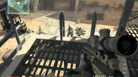 Trickshot - 360 Quickscope Dropshot (MW3)