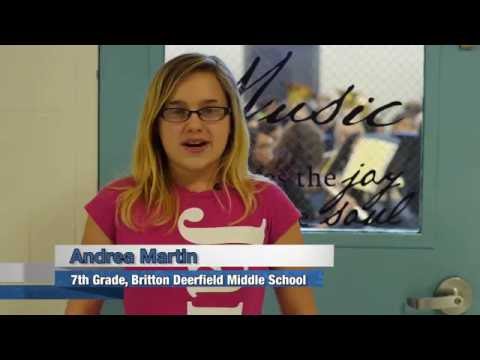 2016 Britton Deerfield Middle School Band