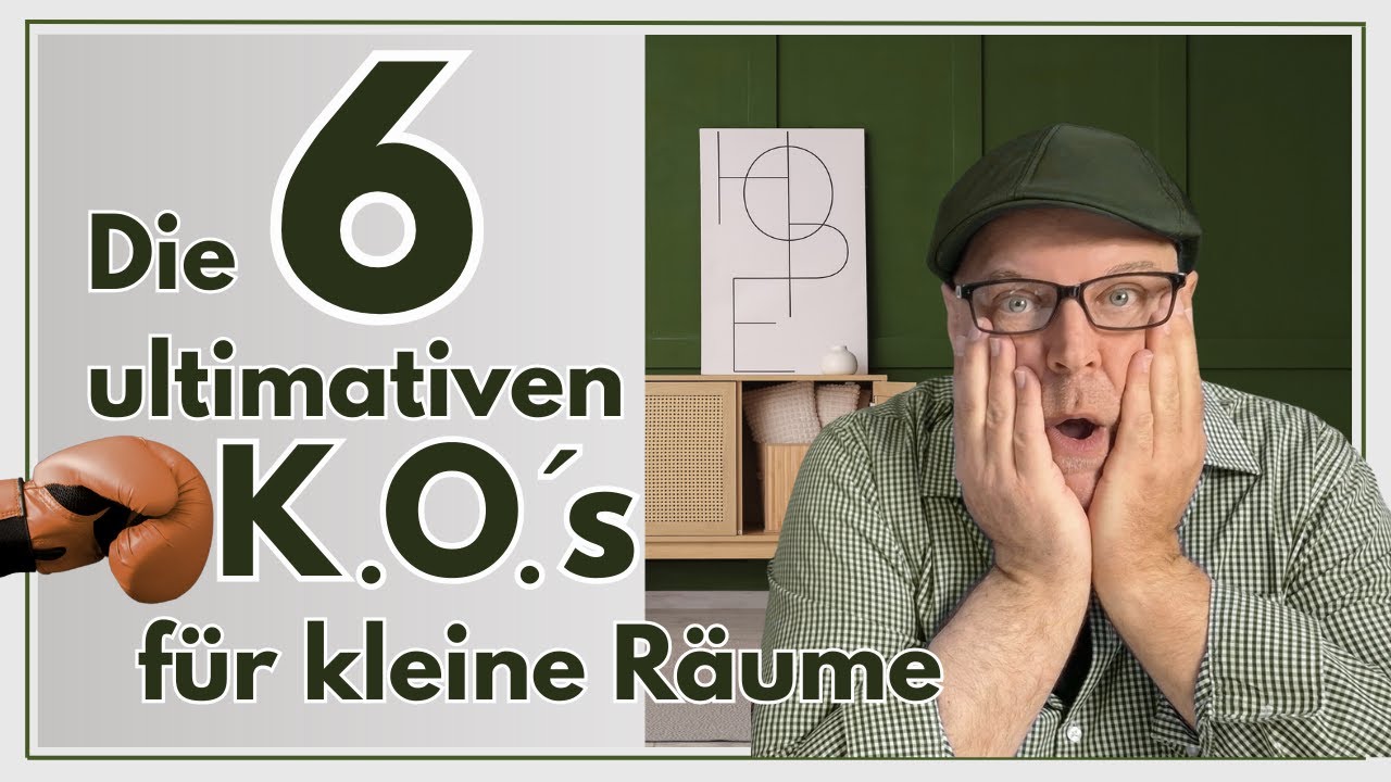 ...und wie du sie vermeidest. Clevere Einrichtungstipps für kleine Räume vom Profi!