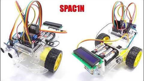 SPAC1N 뉴 아두이노 장애물회피로봇 자동차 스마트카 키트