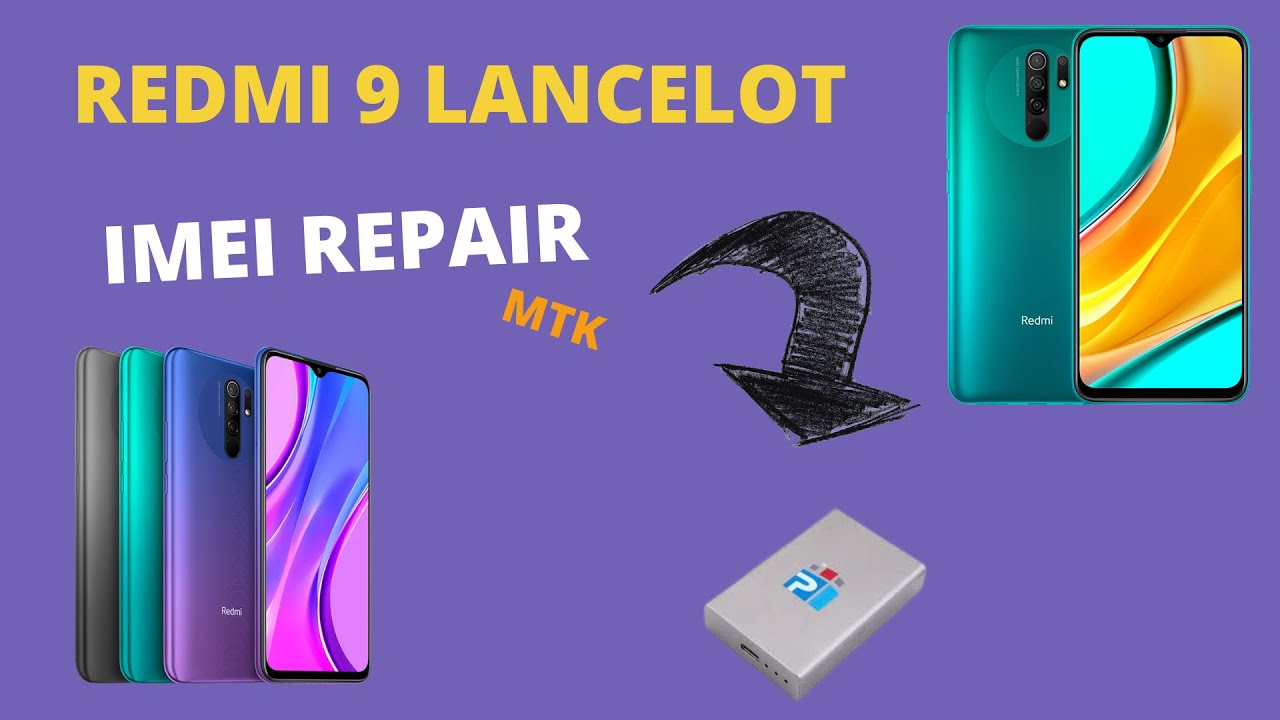 REDMI 9 LANCELOT (M2004J19G) IMEI REPAIR BY PANDORA BOX 🔔🔔