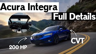 2023 Acura Integra Packaging, Performance, A-Spec, & Full Interior | A Low Effort Revival!