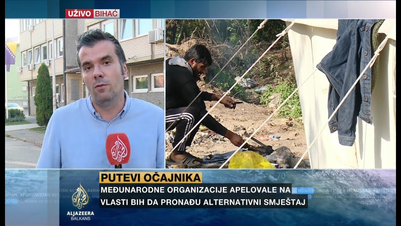 Kamp Vučjak bez vode, opasnost od širenja bolesti