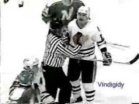 Chicago - Minnesota hits and melee 89-90