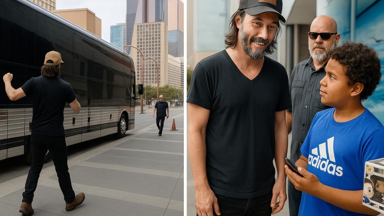 Young Boy Walks Up to Keanu Reeves and Bombards Him With Questions – His Response Makes Headlines