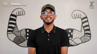 Voix de l'espoir: Zakaria, d'apprenti stagiaire à manager de l'atelier upcycling plastique