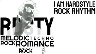 I AM HARDSTYLE ROCK RHYTHM (Melodic) - SABRI ROCK REMIX 2025 | Visualizer