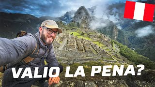 REGRESÉ 2300 KM PARA VISITAR ESTE LUGAR | MACHU PICCHU Y AGUAS CALIENTES