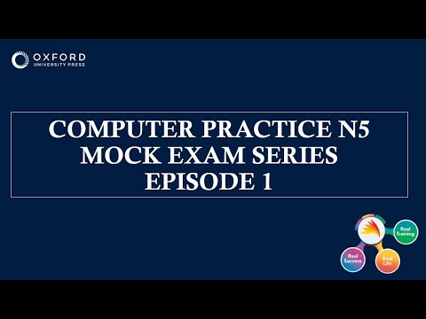 Episode 1 COMPUTER PRACTICE N5 Mock Exam Series: Introduction - YouTube