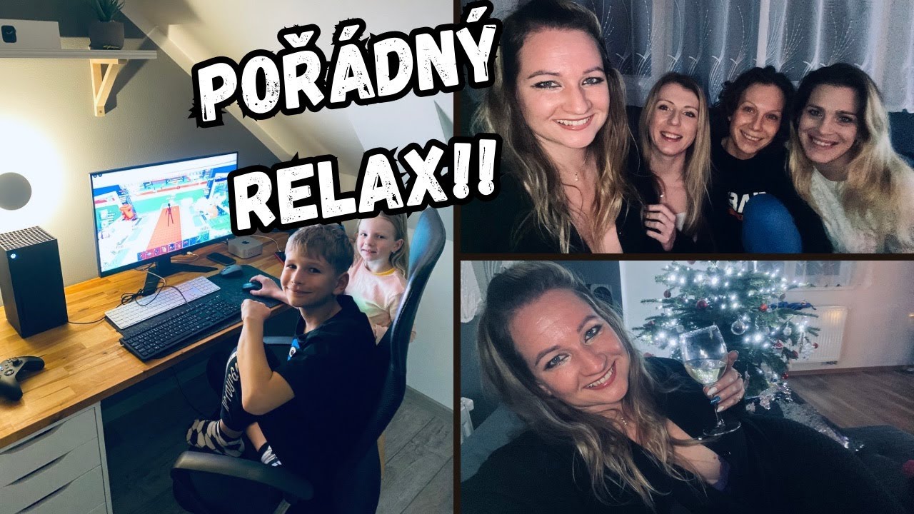 Pořádný relax!! - Napadl sníh, jede se bobovat a večer pohoda s holkama…