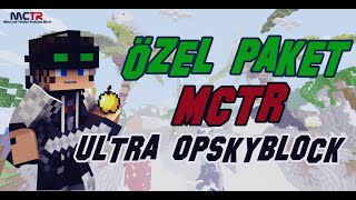 MCTR Ultra OP Skyblock Plugin Paketi