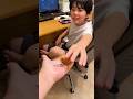 手のひらに「大好き」って書いたら…まさかの反応すぎてショックのママ #ブラザー4 #家族