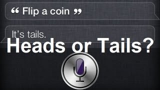 Siri Can Flip A Coin