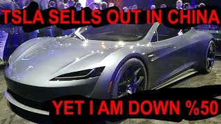 Tesla sells out in china but my stock is down %50