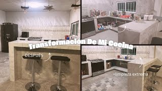 Transformación De Mi CocinaSemana A Semana|+Limpieza Extrema✅/Nancy Sanx