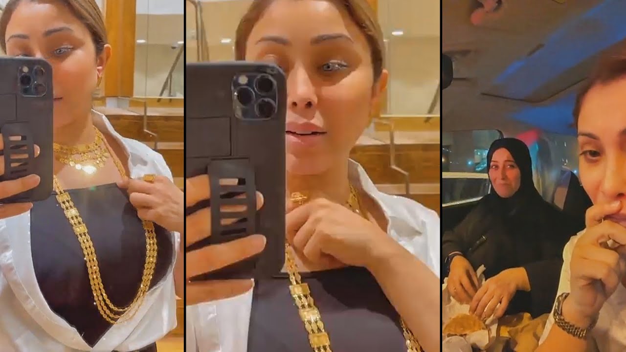 ابرار الكويتية طالعه مع أمها سوق الذهب !! ردة فعلها لما  شافت الذهب😆